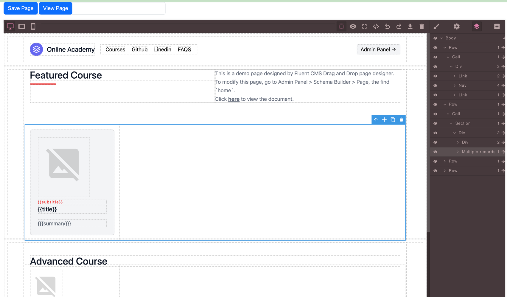 Multiple Record Select