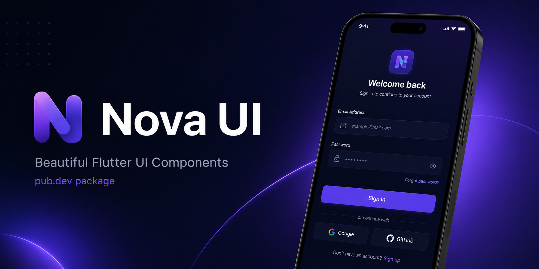 Nova UI Banner