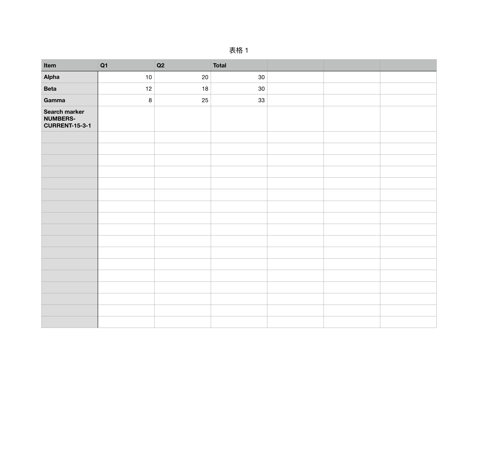 Numbers 浏览器预览