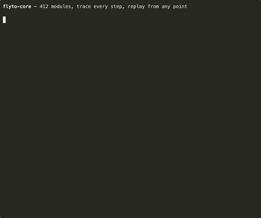 Flyto Core screenshot