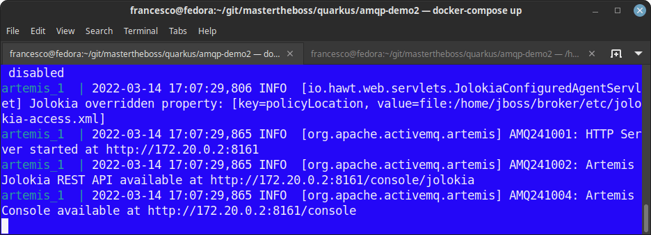 artemis mq docker