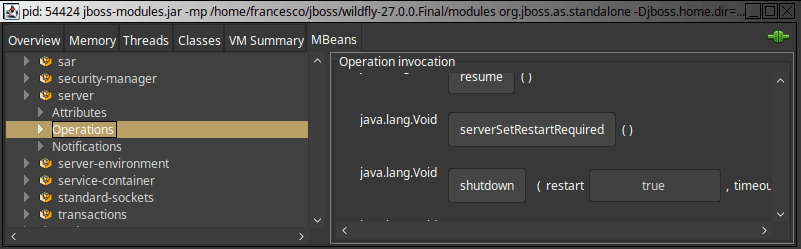 how to shutdown jboss