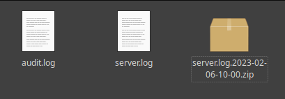 wildfly compress logs