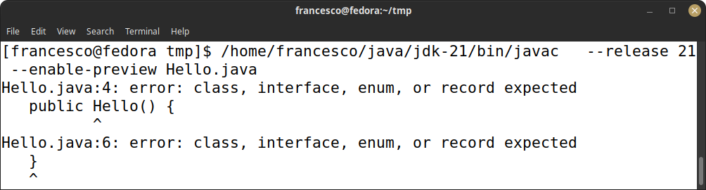 java 21 unnamed class explained