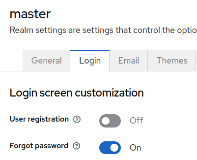 keycloak lost admin password