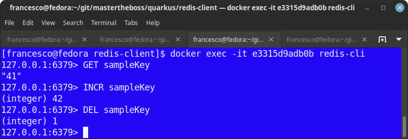 java redis tutorial