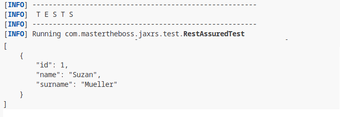 fake data java test
