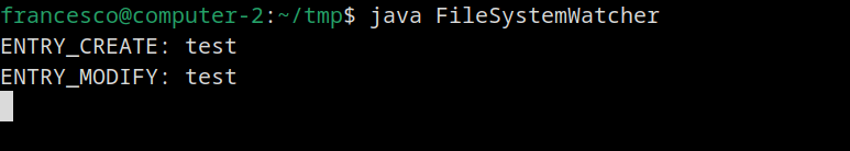 java monitoring file system changes step-by-step guide
