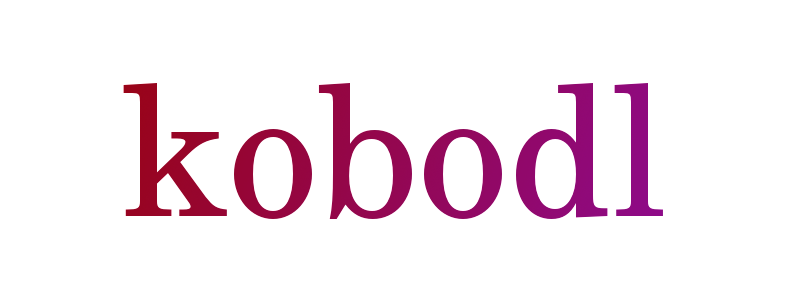 kobodl logo