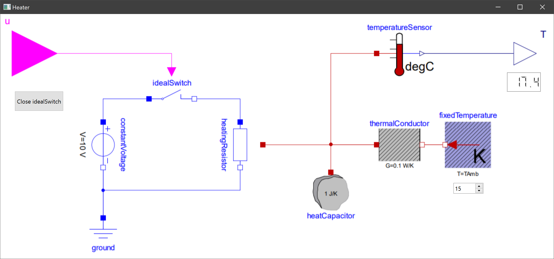 Graphical Heater Qt App