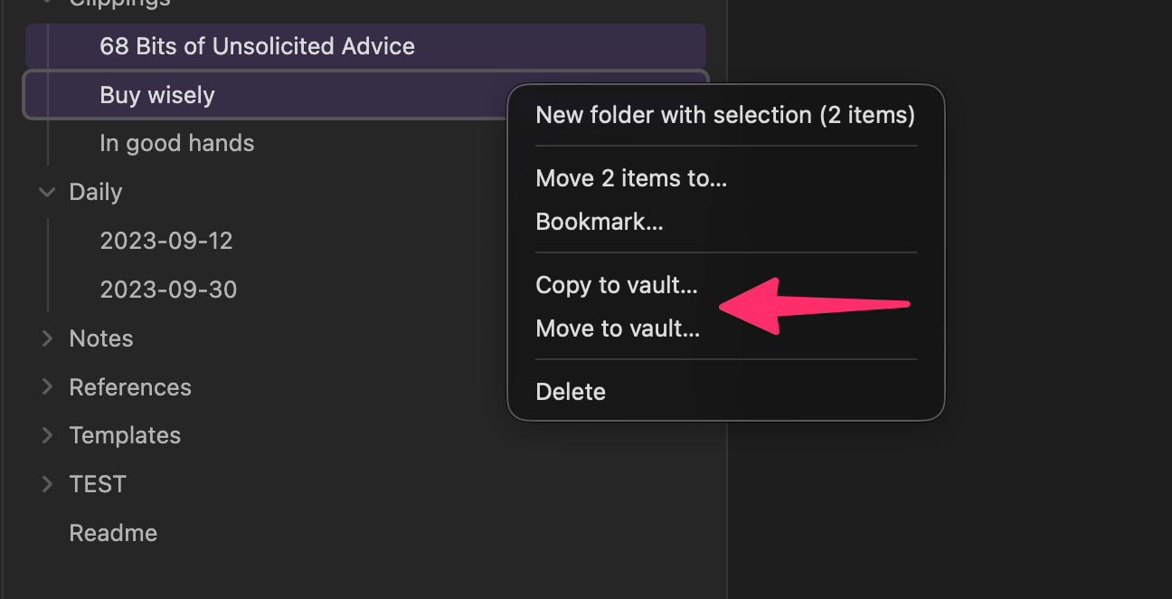 Context Menu