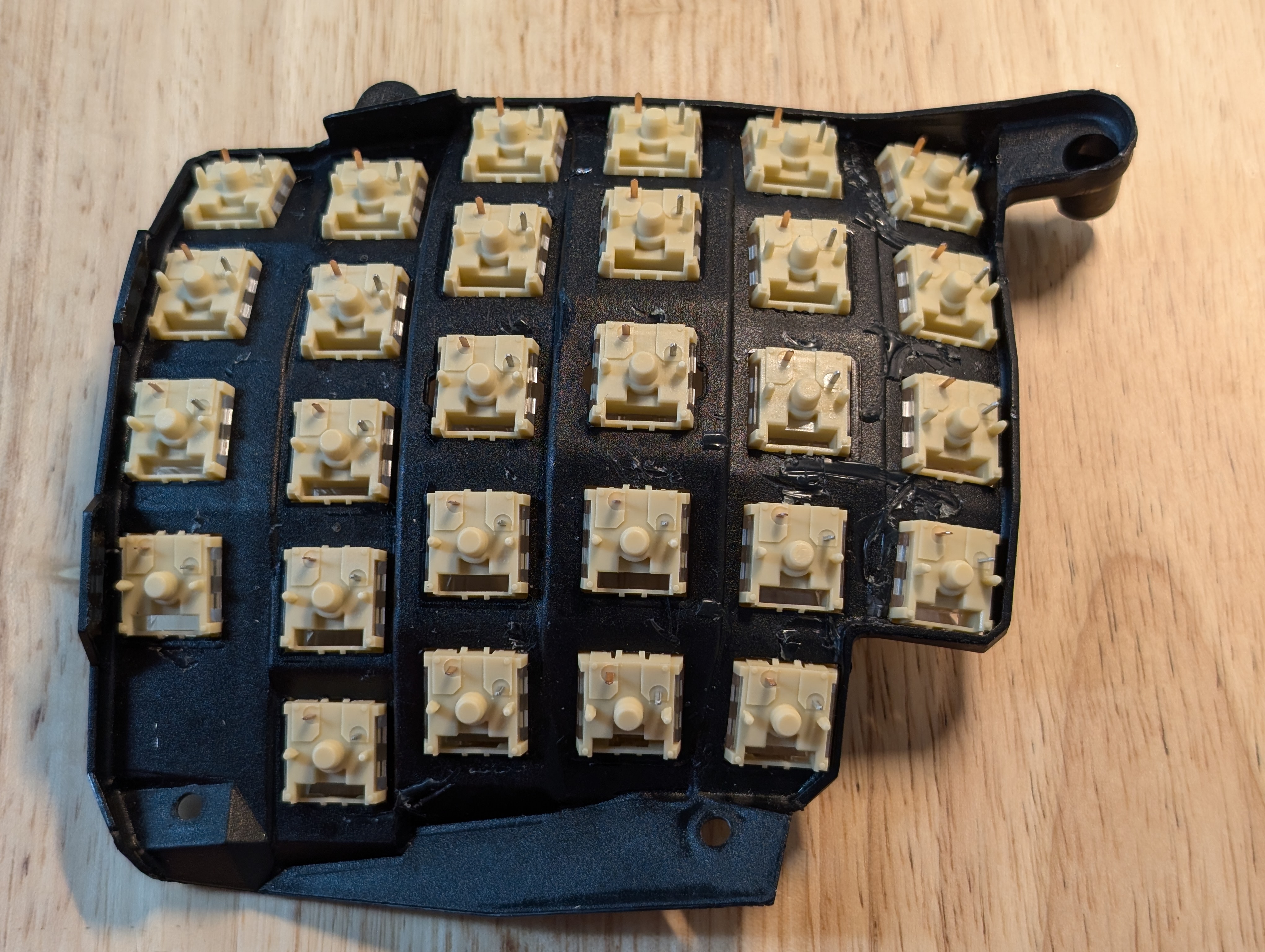 Kinesis-2040, from the project README