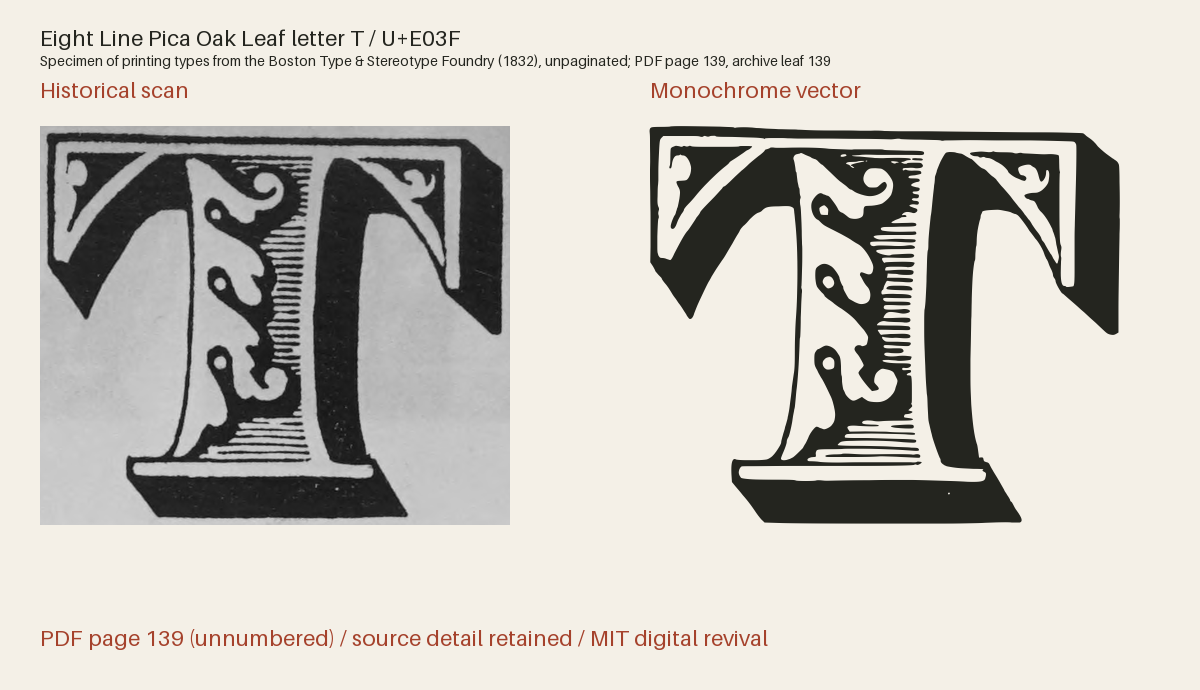 Historical scan beside the three-tone and monochrome vector revivals
