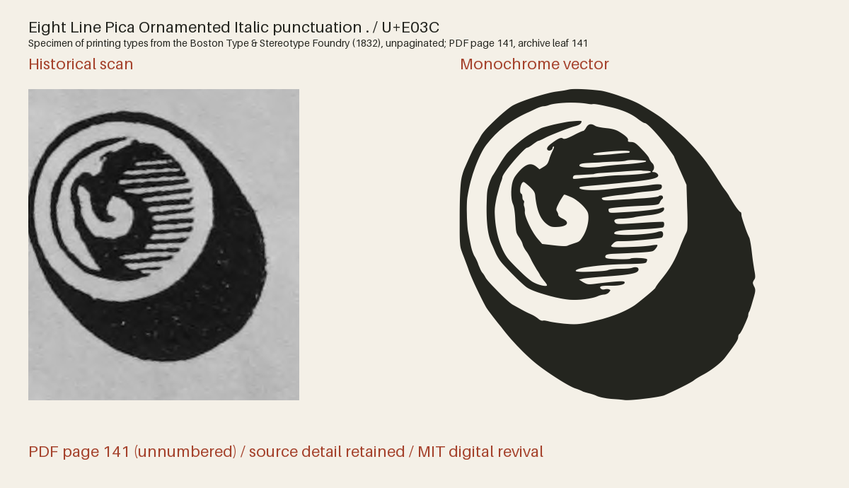 Historical scan beside the three-tone and monochrome vector revivals