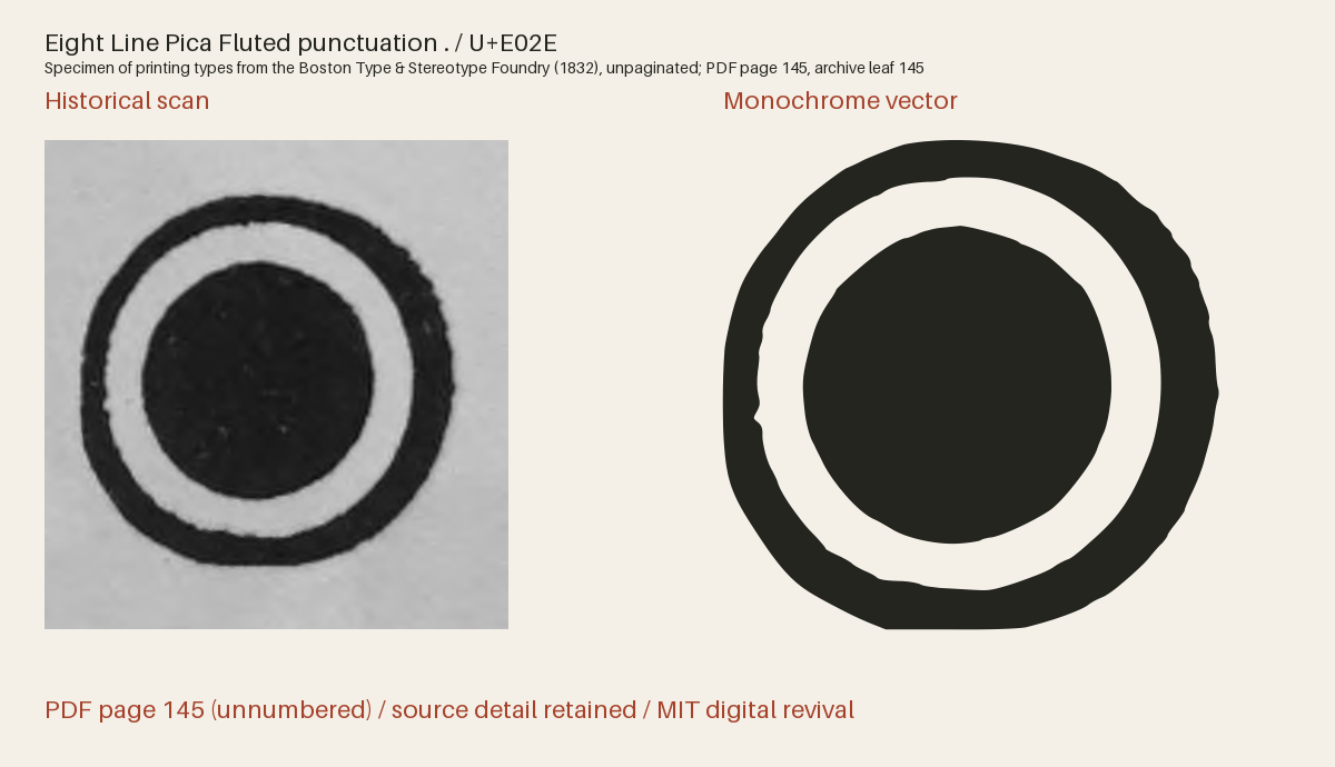 Historical scan beside the three-tone and monochrome vector revivals