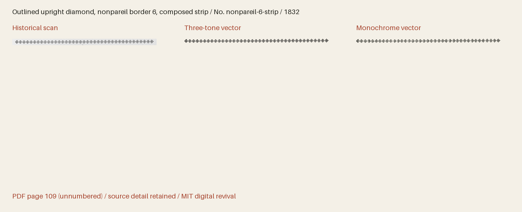 Historical scan beside the three-tone and monochrome vector revivals