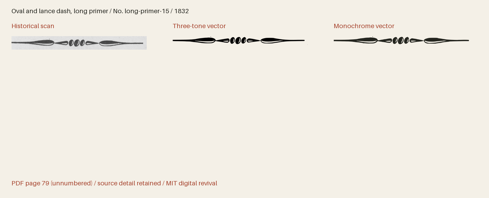 Historical scan beside the three-tone and monochrome vector revivals