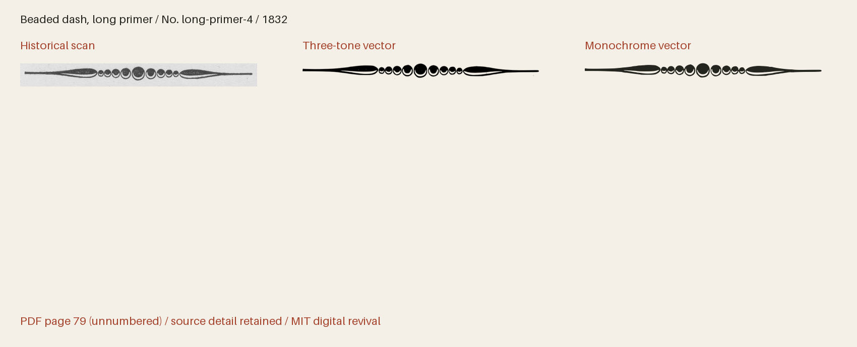 Historical scan beside the three-tone and monochrome vector revivals