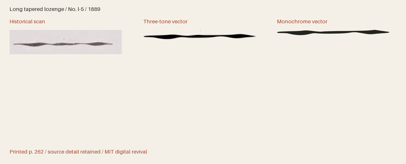 Historical scan beside the three-tone and monochrome vector revivals