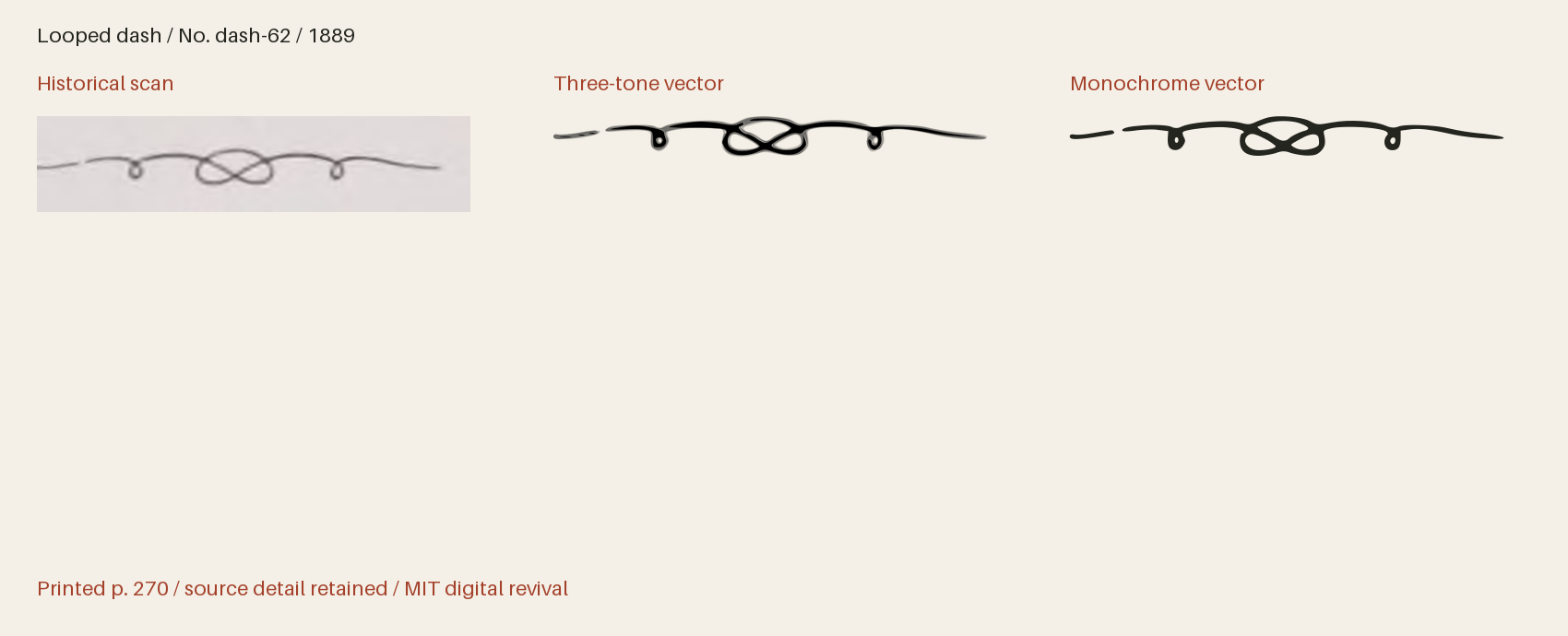 Historical scan beside the three-tone and monochrome vector revivals