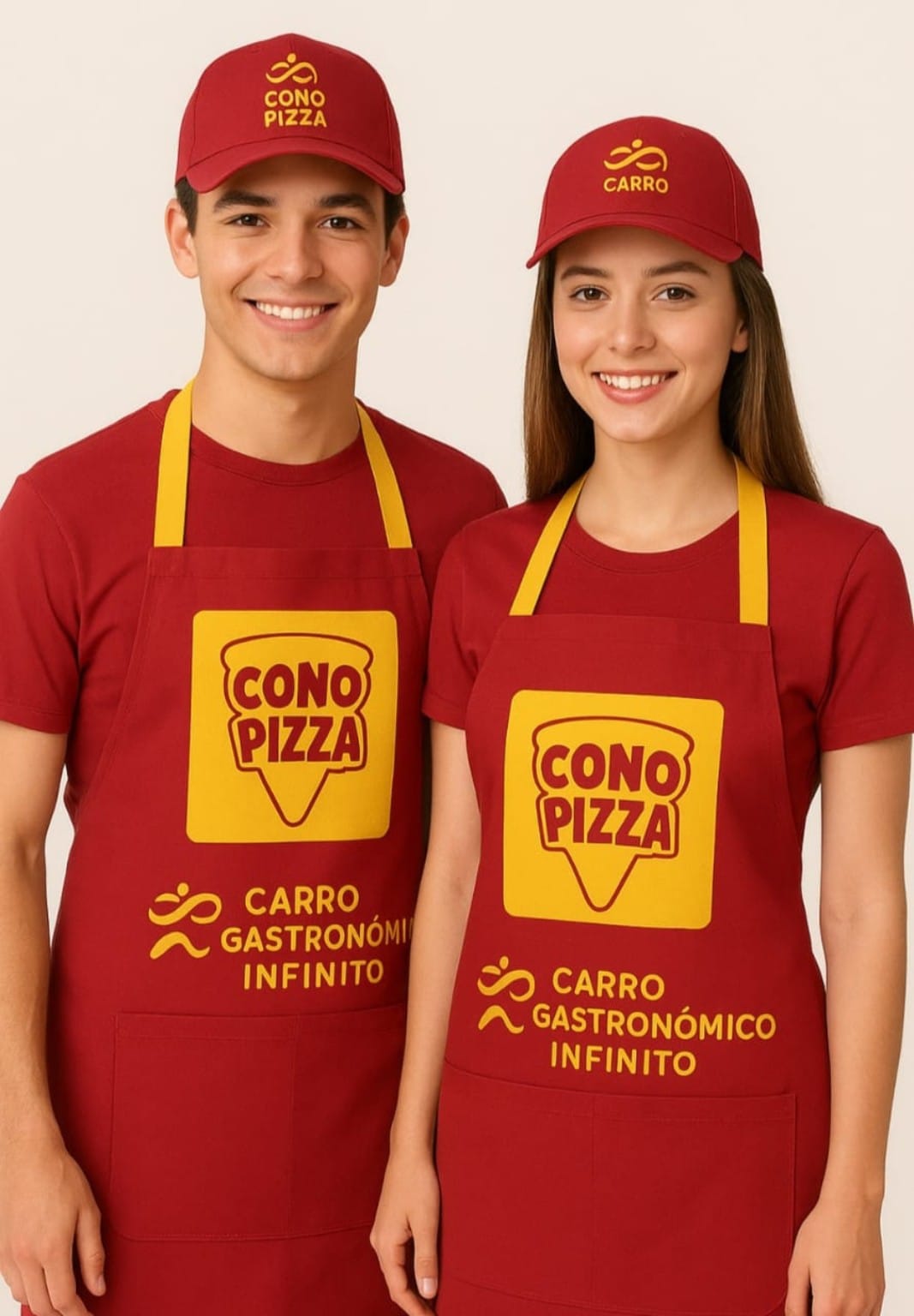 Conos de pizza, propuesta gastronómica