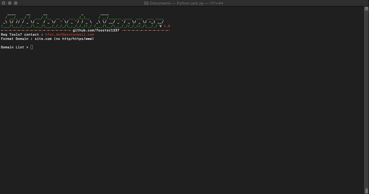 GitHub - fooster1337/subdomain-scanner: tools to find subdomains of a ...