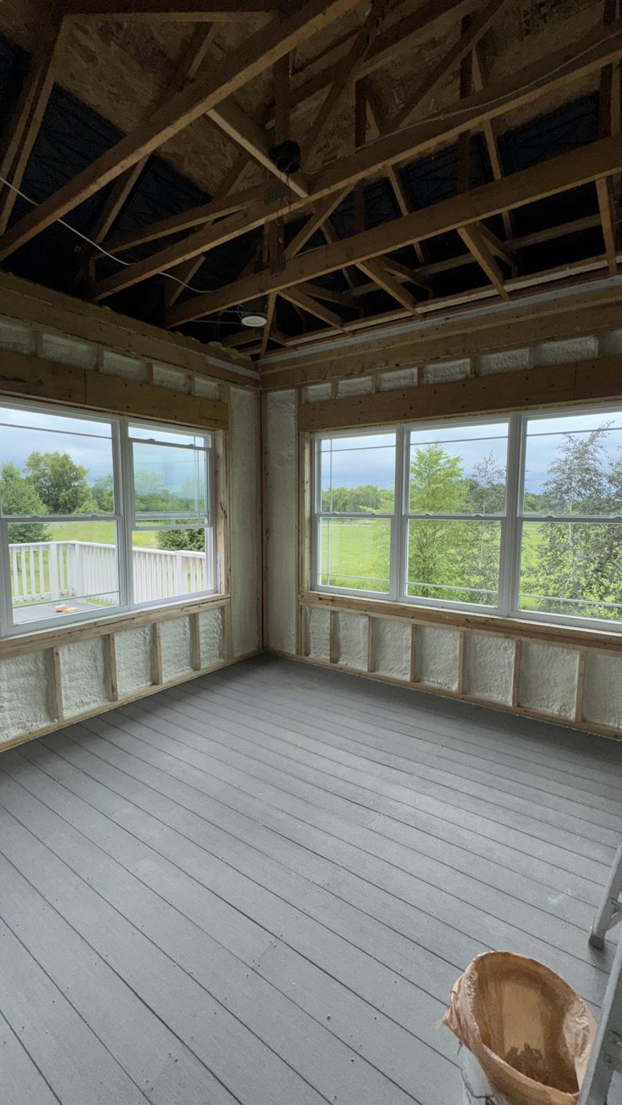 Home insulation project