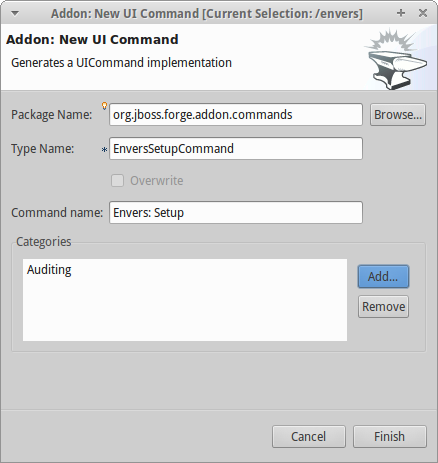 forge envers setup command