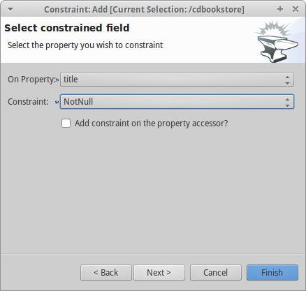 add notnull constraint