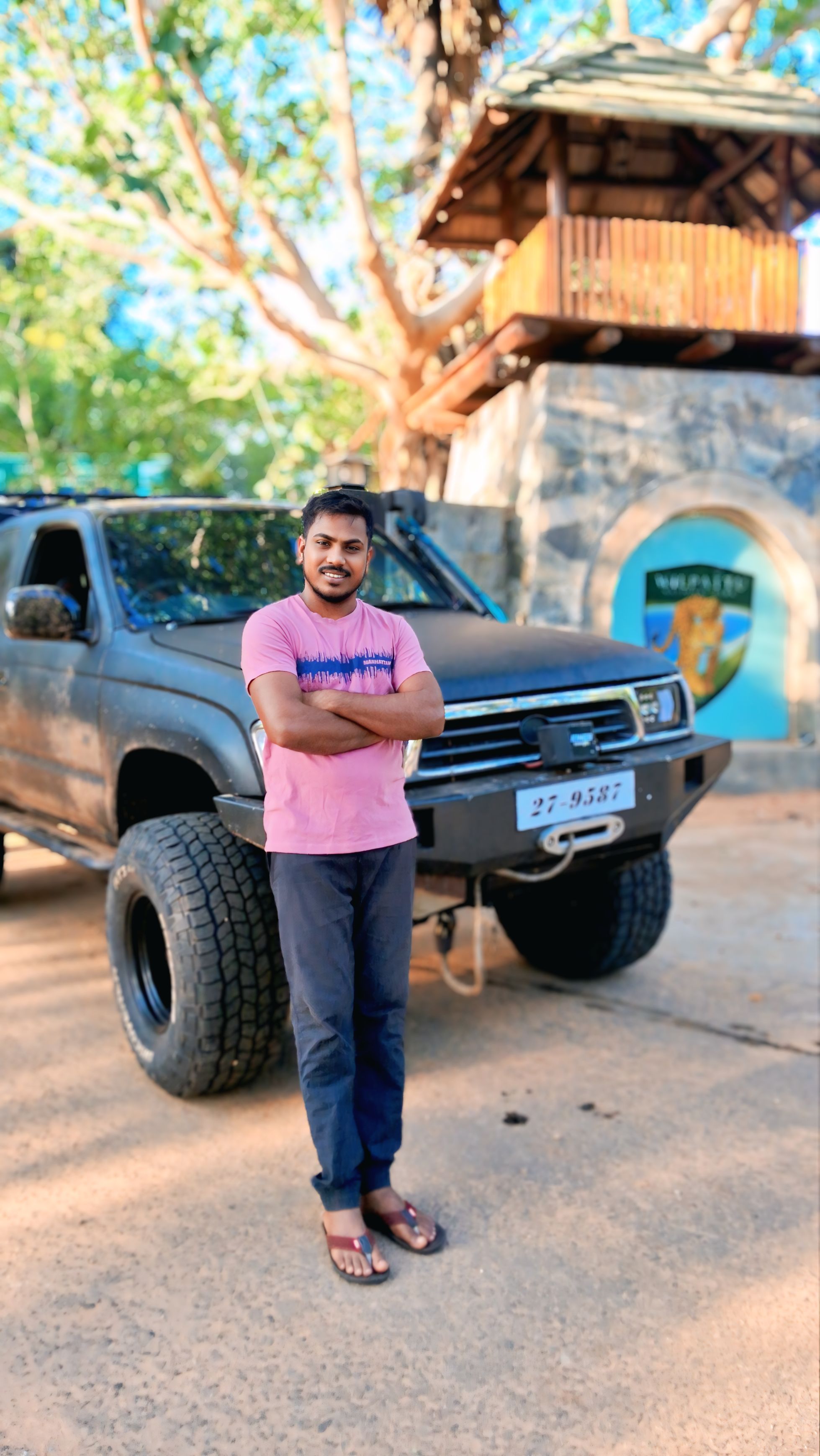 Tharaka Rathnayaka, Private Wilpattu Safari Guide