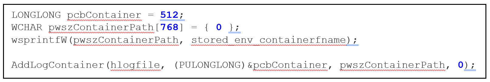 A close-up of a computer code Description automatically generated with low confidence
