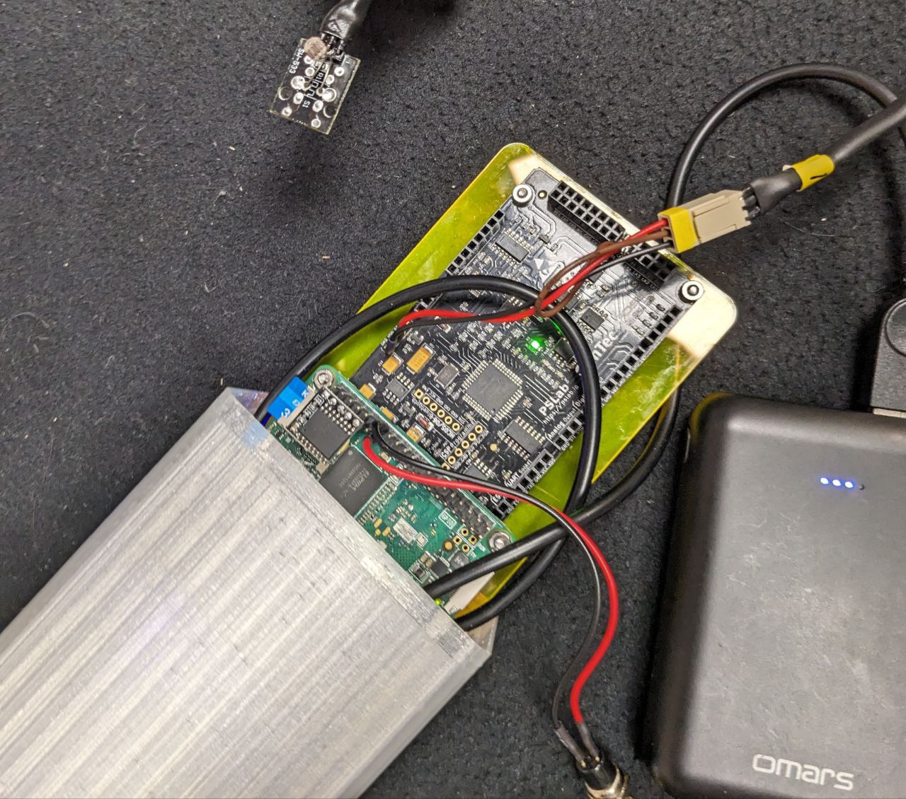 Lux sensor at room light