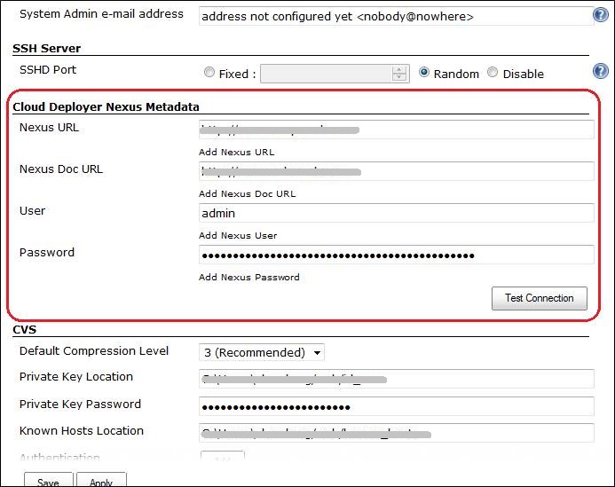 Jenkins general settings