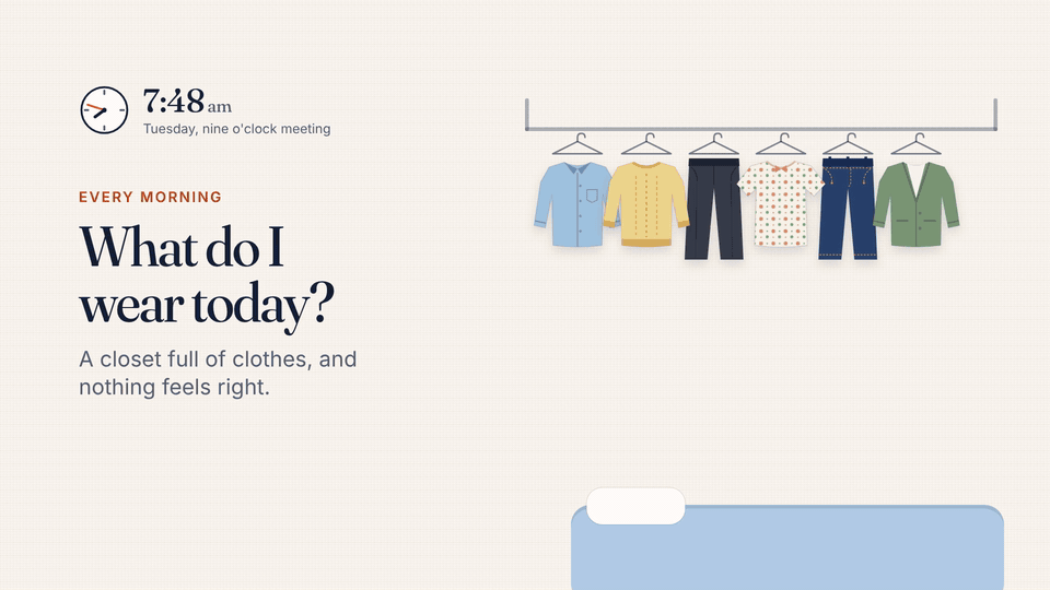 What do I wear today? explainer