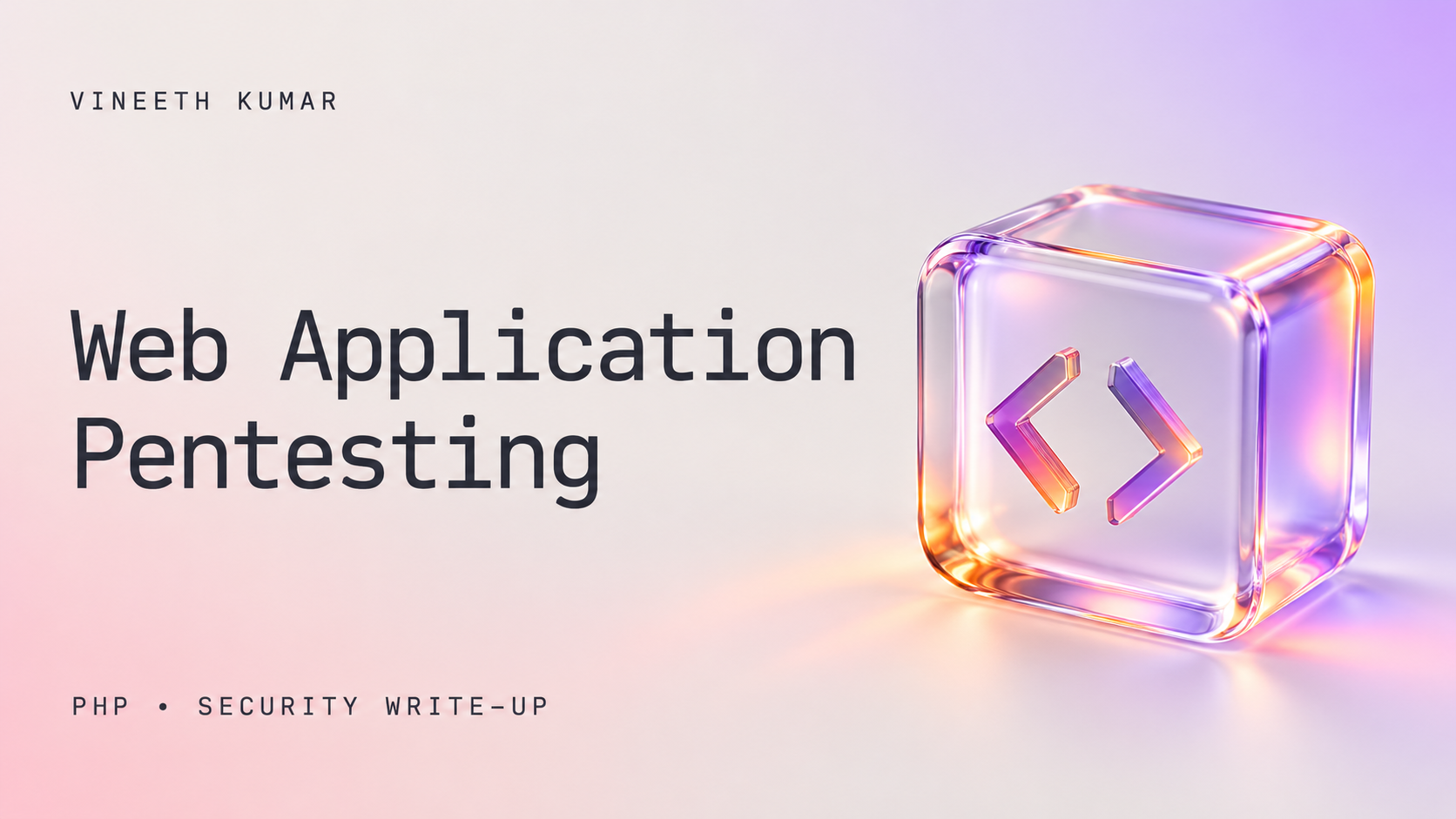 Web application pentesting — PHP security write-up