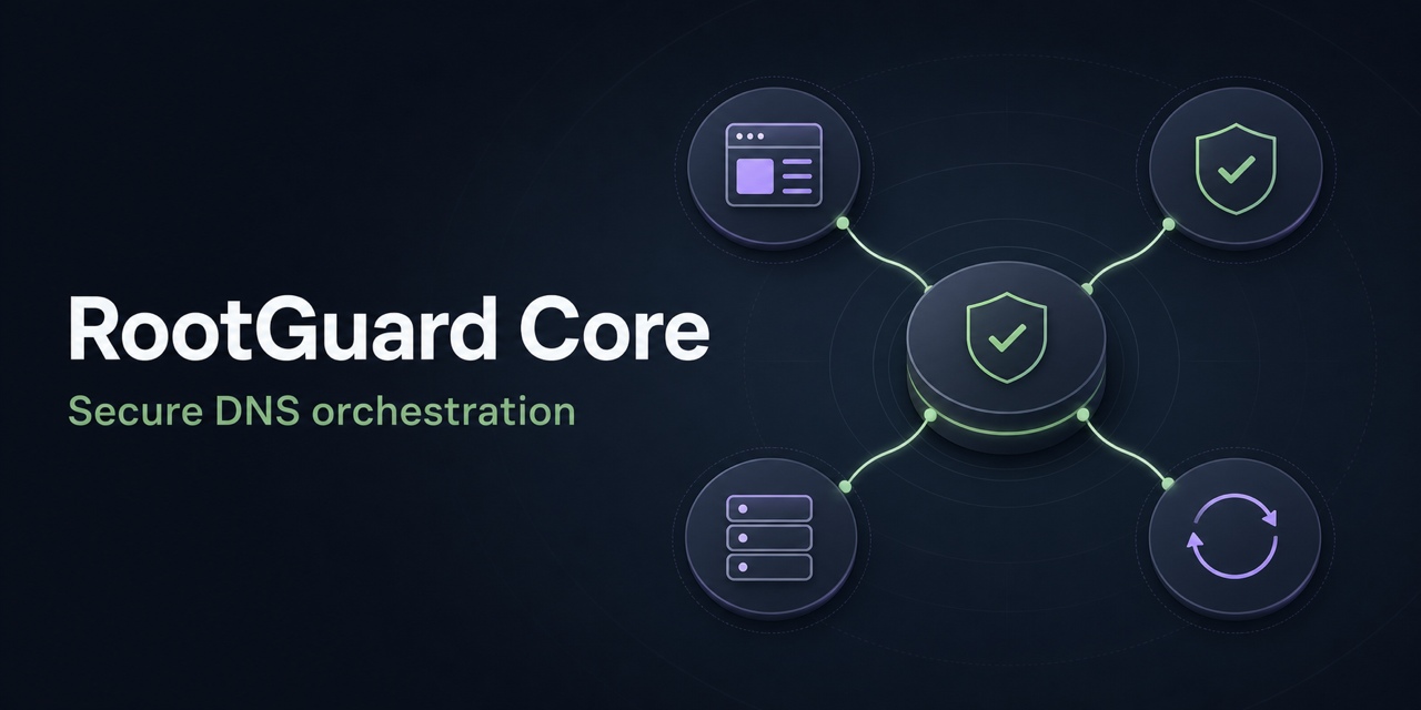 RootGuard Core – 安全的 DNS 编排