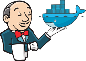 Jenkins+Docker Logo