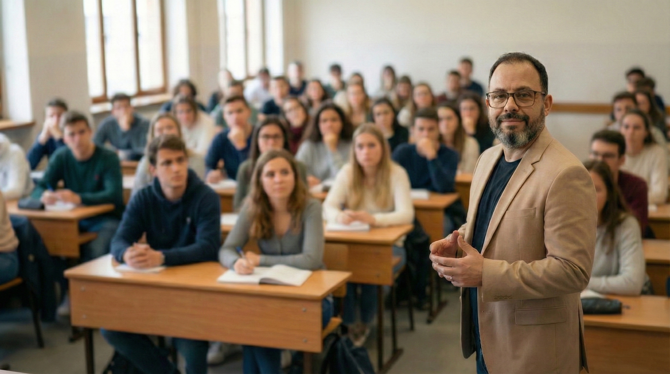Dr. Fábio Portela em aula