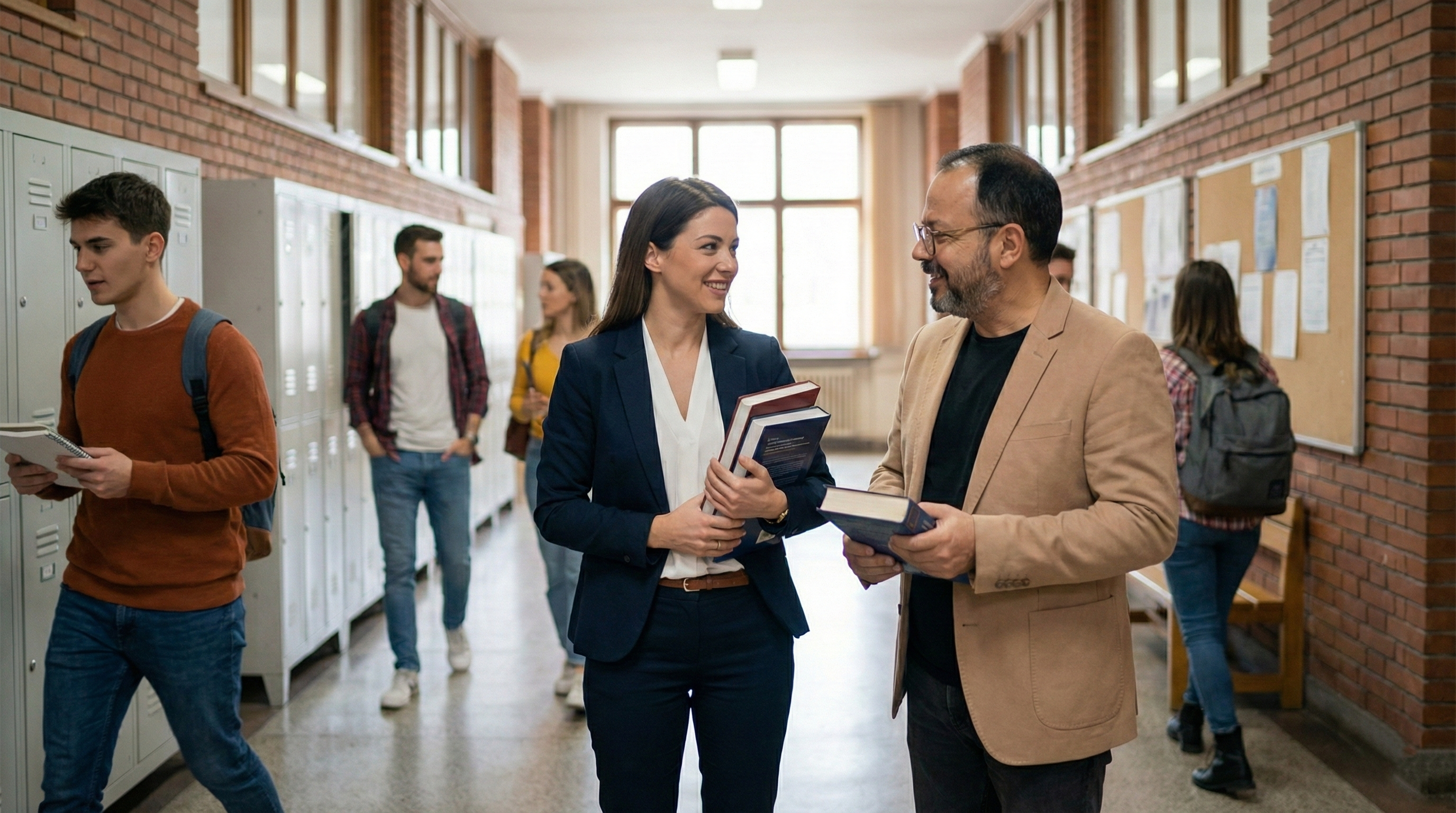 Dr. Fábio Portela com aluna
