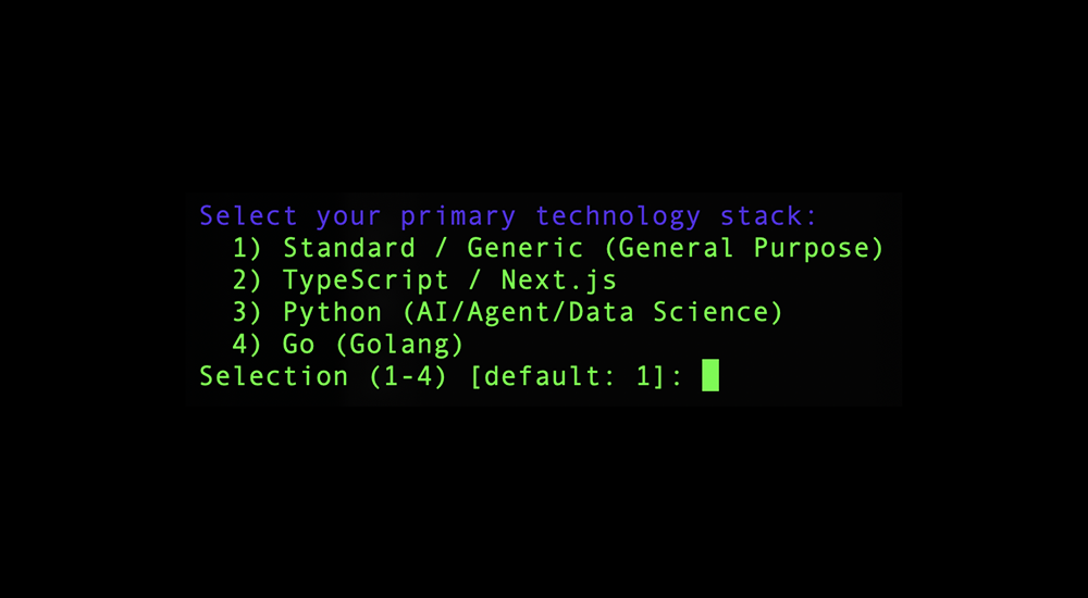 Step 2: Selecting your tech stack