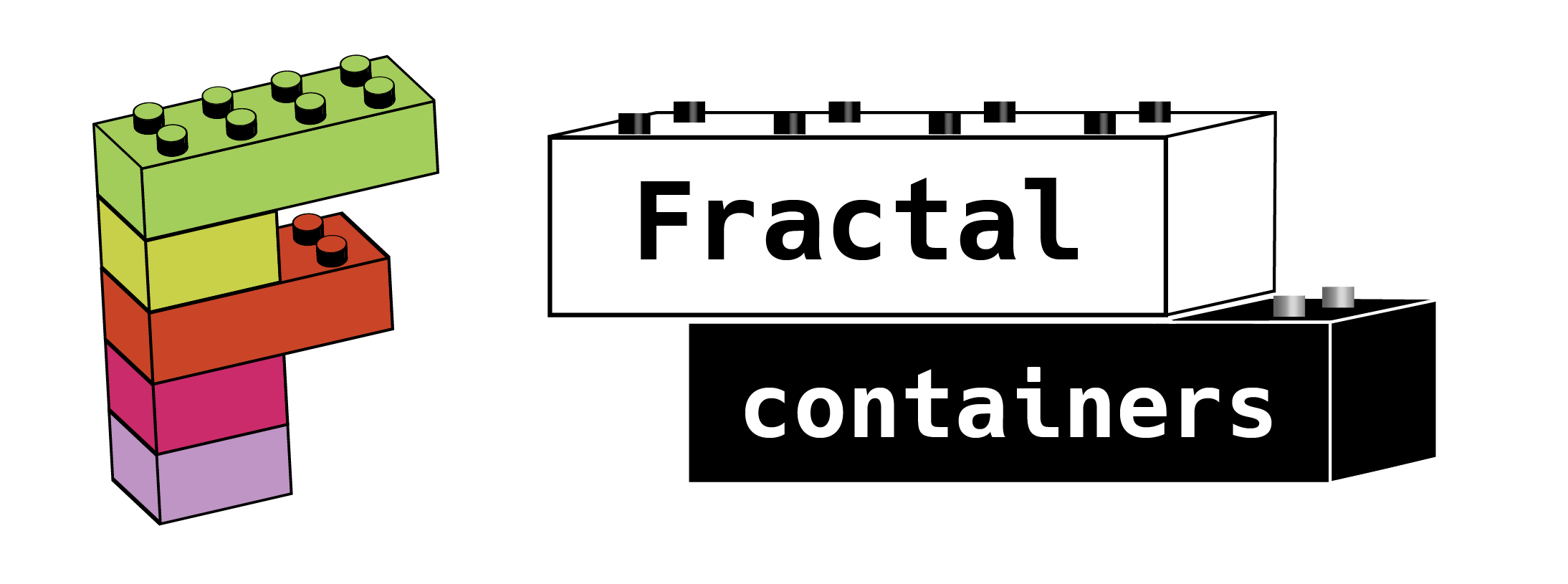 Fractal containers