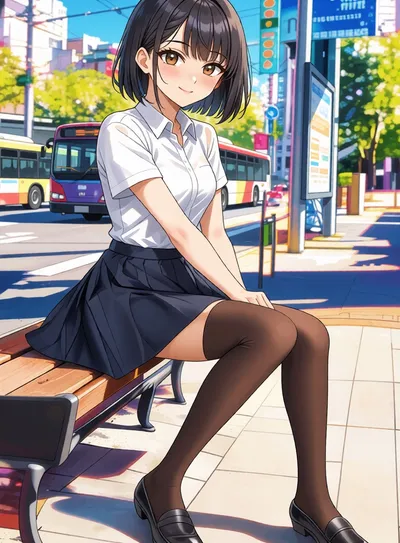 Akari, anime AI girlfriend on Clawra AI