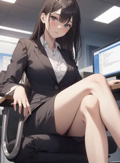 Aya, anime AI girlfriend on Clawra AI