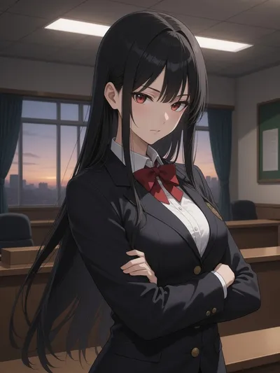 Ayaka, anime AI girlfriend on Clawra AI