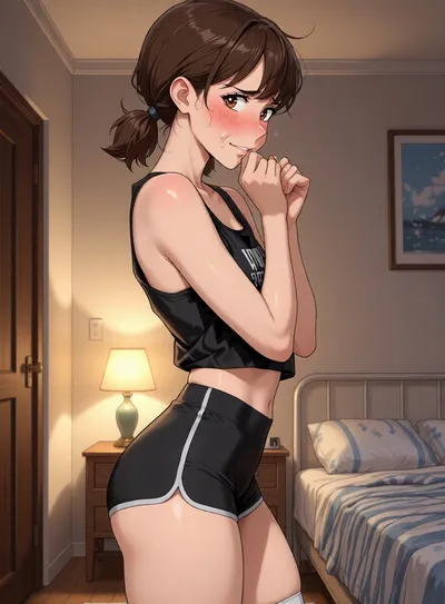Bailey, anime AI girlfriend on Clawra AI