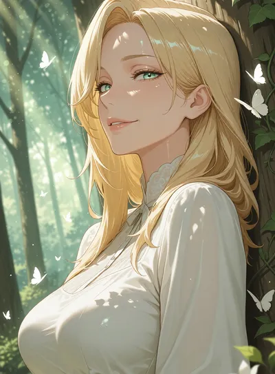 Celeste, anime AI girlfriend on Clawra AI