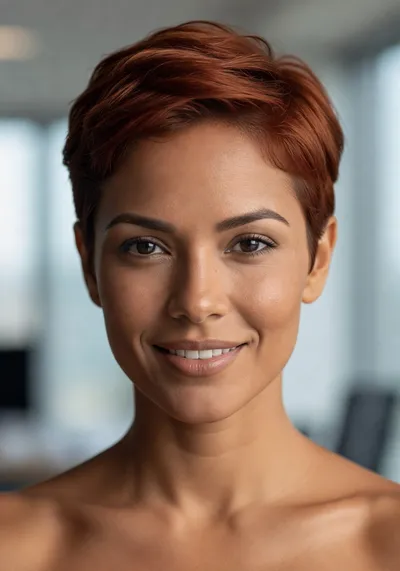 Elena Marsh, realistic AI girlfriend on Clawra AI
