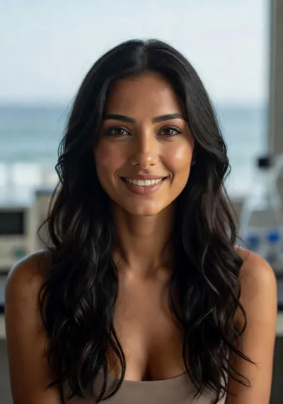 Elena Whitfield, realistic AI girlfriend on Clawra AI