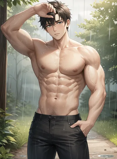 Ethan, anime AI boyfriend on Clawra AI