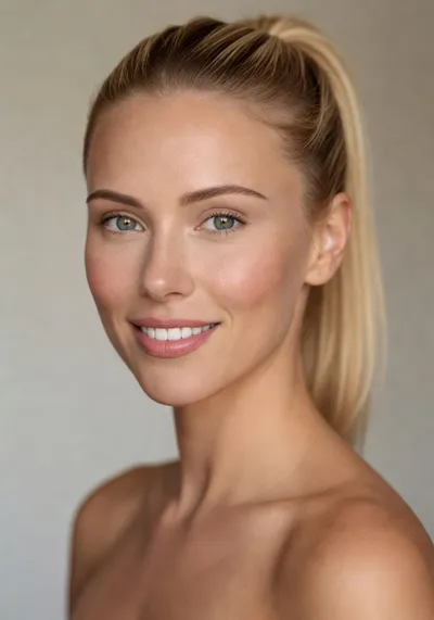 Freya Brooks, realistic AI girlfriend on Clawra AI